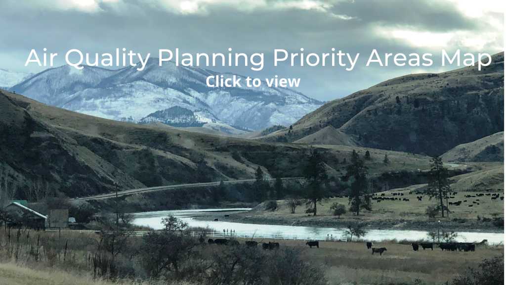 Click to view the air quality priority planning map.